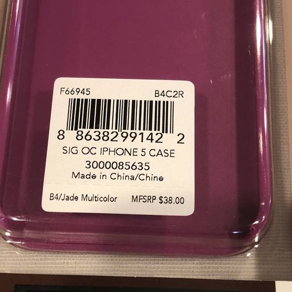 NWT coach iPhone case - Picture 4 of 4